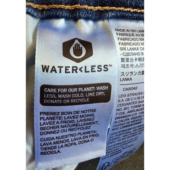 Levi's 311 Jeans Womens 30x30 Shaping Skinny Waterless Light Wash - Picture 7 of 16